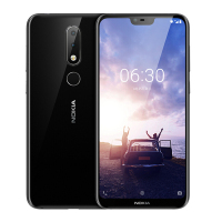 诺基亚(NOKIA) 诺基亚X6 全网通版 6GB+64GB 黑色 移动联通电信4G智能手机 双卡双待 NOKIA X6