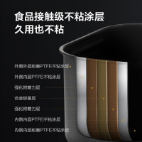 美的(Midea)空气炸锅5L大容量 多功能家用无油低脂 精准控温大功率电炸锅烤箱薯条机KZ50M4-707