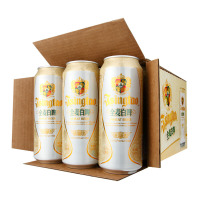 青岛啤酒(TSINGTAO) 白啤(11度)500ml*12罐