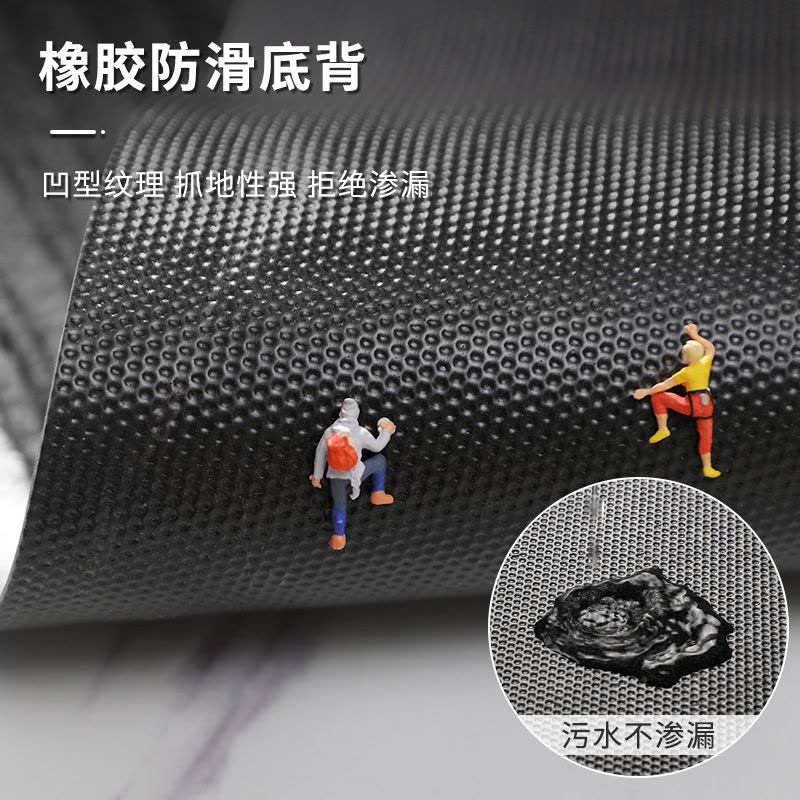 [补贴10%]入户门垫进门地垫大门口防滑蹭脚垫出入平安家用垫子地毯吸水厨房 60CM*90CM[蹭土防滑][进门口推荐]图片
