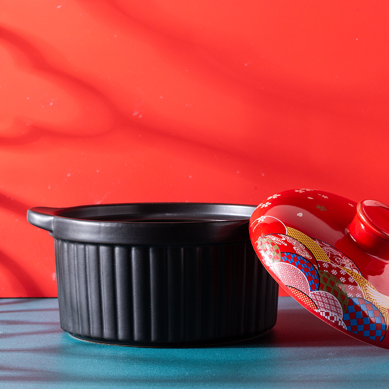 菲米生活(PHMI) 蜜语食光一人食陶瓷养生锅 FM-YS2111高清大图