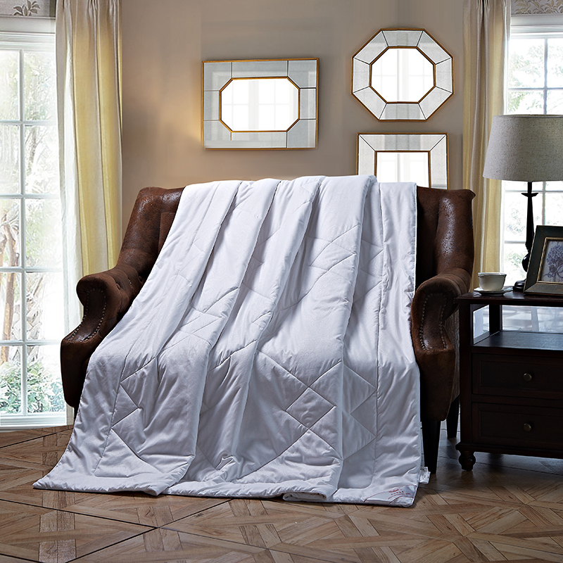 恒源祥家纺100%蚕丝被空调春秋被双人被芯夏被高清大图