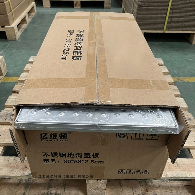 亿维顿 不锈钢地沟盖板 30*58*2.5cm/块高清大图