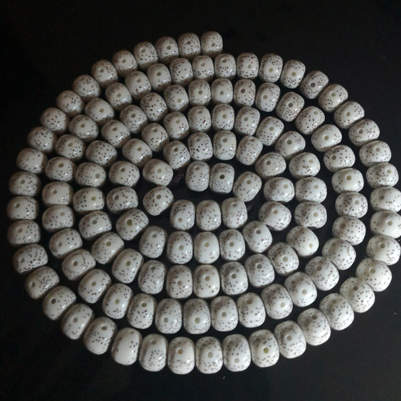 梵心阁 海南毛感料星月菩提子佛珠手串8*12mm 108颗 月朗星稀高密度 颗颗正月
