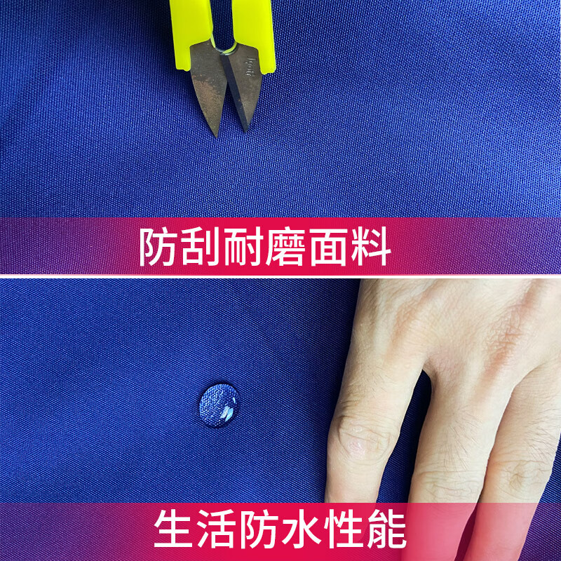 谋福 消火焰蓝作训大衣 蓝色大衣 棉大衣 (作训大衣)190高清大图