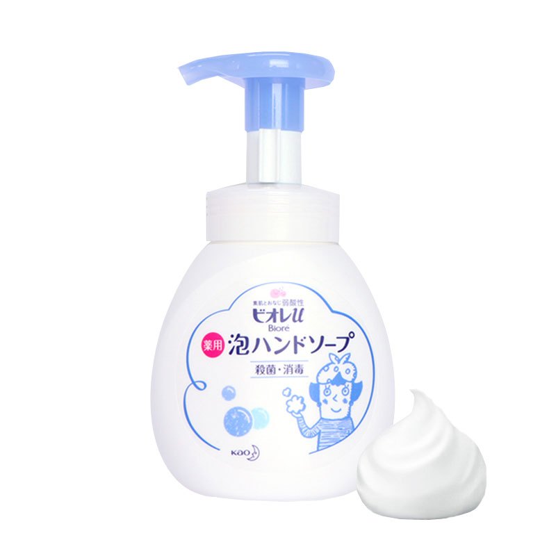 Kao 花王 纯植物弱酸性 抑菌泡沫洗手液 无香型 250ml