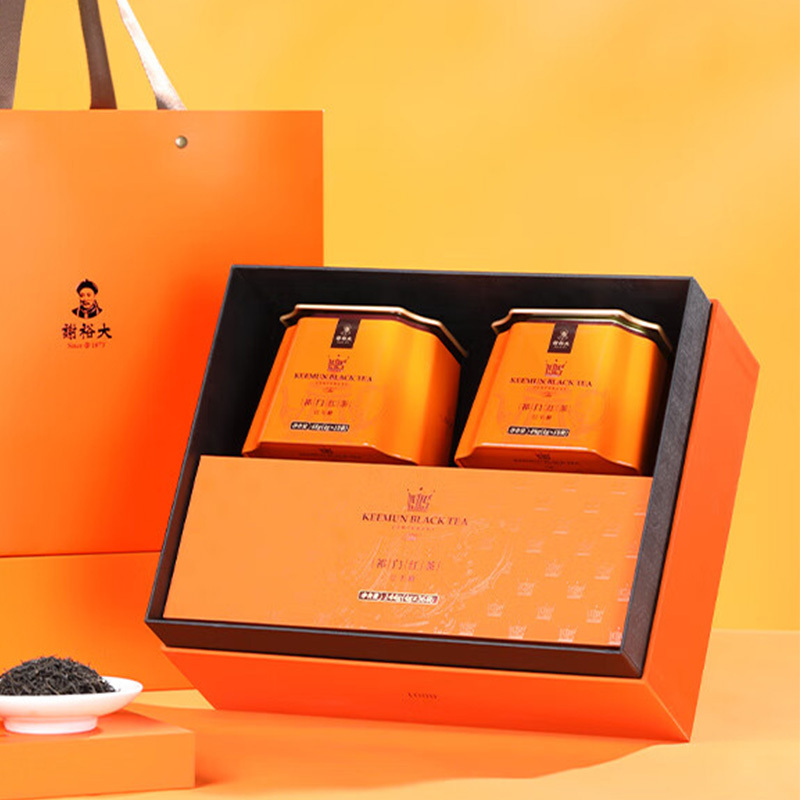 谢裕大红茶一级祁门红茶红顶色泽乌润1000(红毛峰)240g高清大图