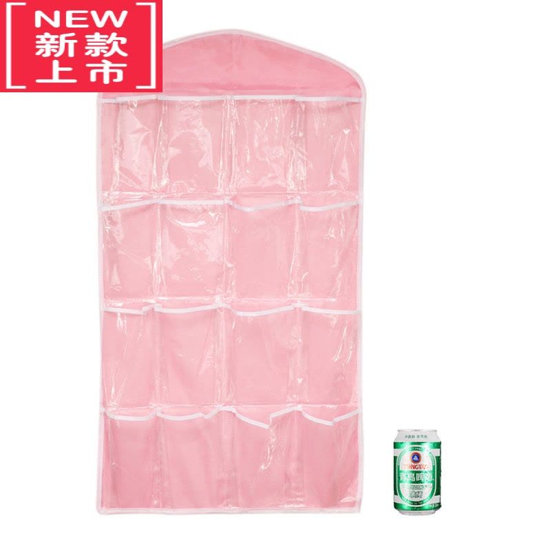 可莉允满9元衣柜挂袋收纳袋多层布艺储物袋壁挂墙挂内裤袜子分类袋图片