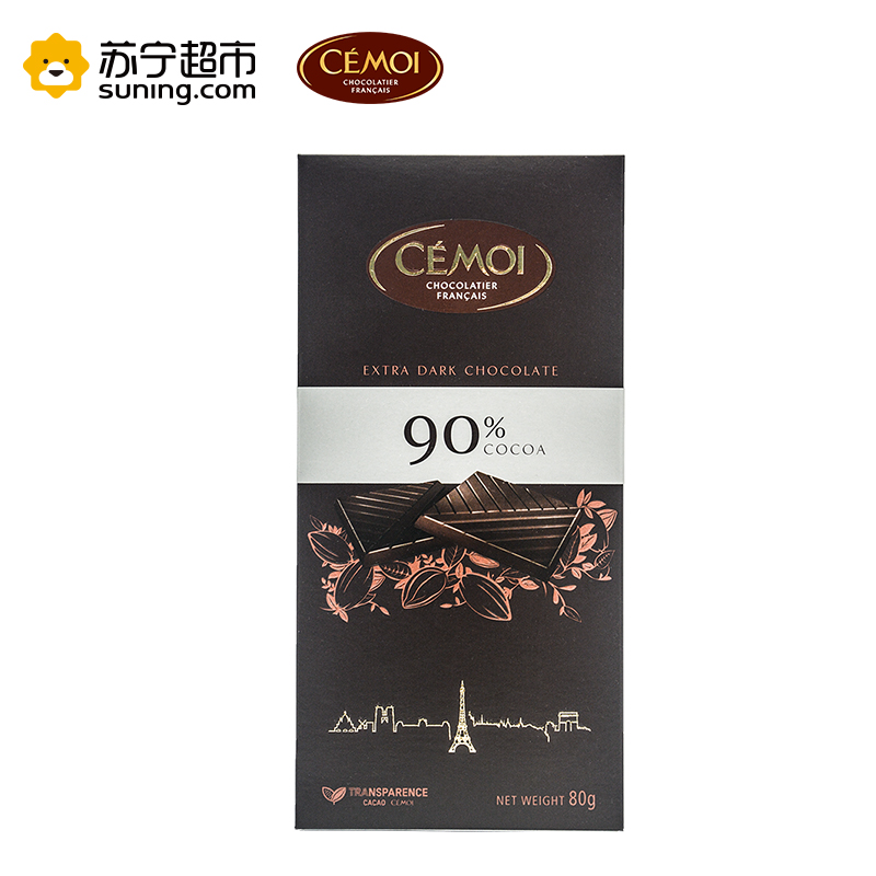赛梦 90%黑巧克力 80g