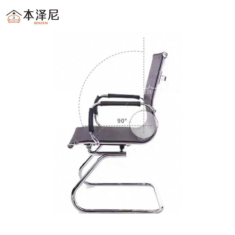 本泽尼 办公椅 中背网椅 HTYJ-4859 480*460*980mm 把高清大图