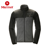 Marmot/土拨鼠秋冬新款男户外可调节下摆抓绒衣