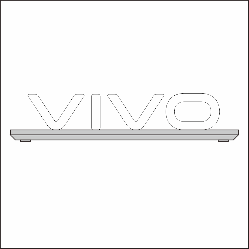 vivo 3C展台 树脂发光字（含底座） 百和仕高清大图