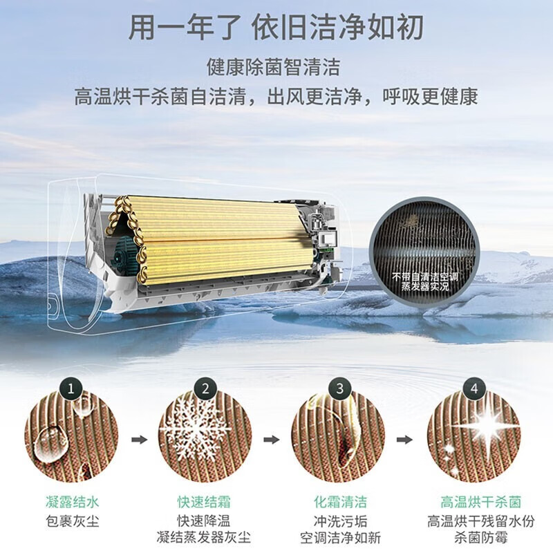 TCL空调1匹三级能效变频冷暖壁挂式KFRd-26GW/DBp-EM11+B3高清大图