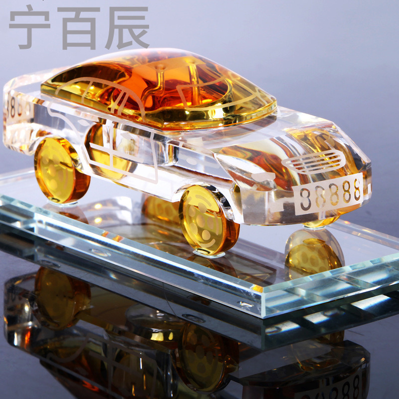 比亚迪唐汽车摆件车内饰品车饰车载水晶车模型香水座式装饰品用