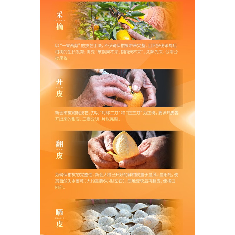 新宝堂-陈皮凤凰系列20年90g高清大图