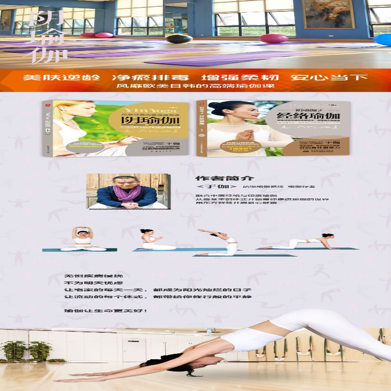 【M】阴瑜伽(2册)-9787517083498