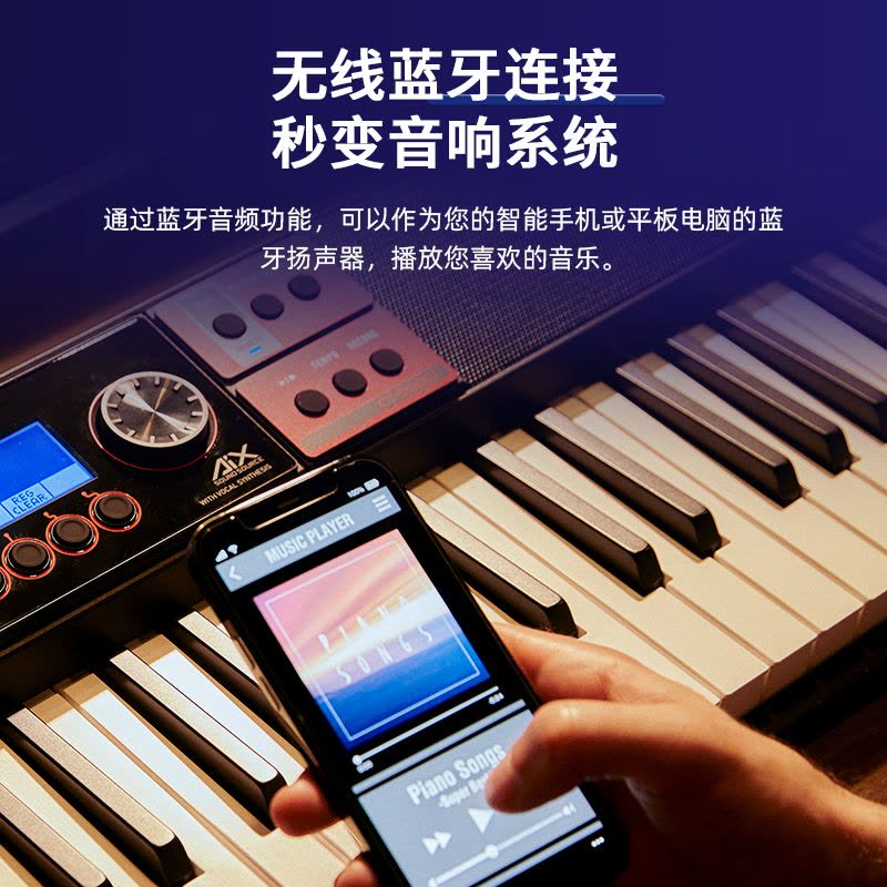 卡西欧官方旗舰店卡西欧电子琴成人CT-S1000V/CT-S500儿童初学家用专业考级61键多功能便携电子琴图片