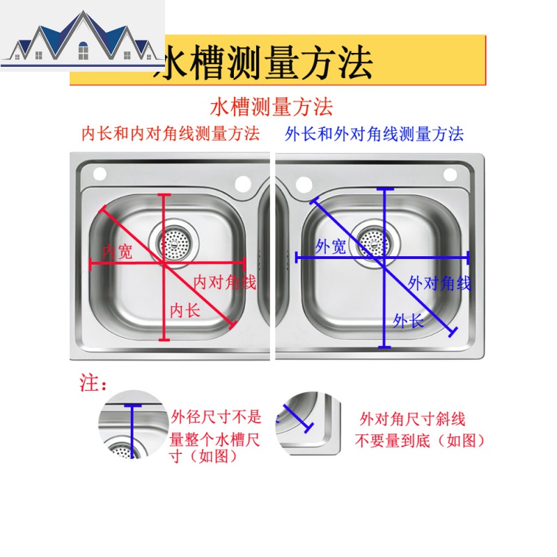 加粗304不锈钢沥水篮水碗碟架沥水架厨房洗菜滤菜篮水果蓝_1_261高清大图