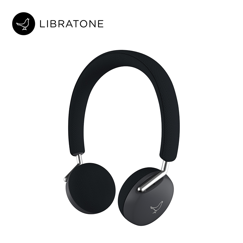 Libratone(小鸟音响)Q CORE有线耳机/头戴式耳机/线控耳麦/电脑耳机 墨黑色