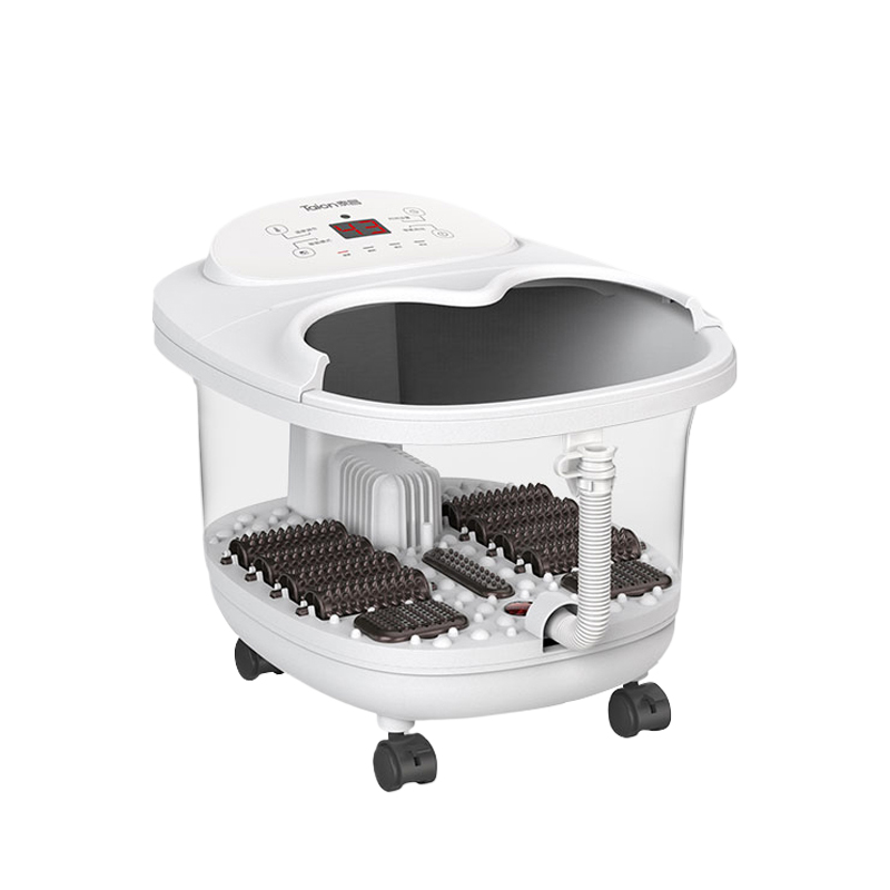 泰昌Taicn足浴盆脚动滚轮按摩洗脚盆泡脚桶气波按摩加热恒温家人熏蒸泡脚盆母亲节礼物TC-08FJ8B5高清大图