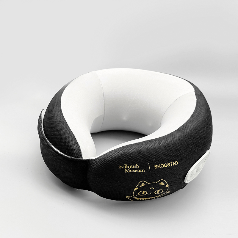 思嘉思达 仿真人 颈椎按摩枕 大英联名颈椎按摩枕 枕颈椎按摩器按摩仪 SKD-A1009高清大图