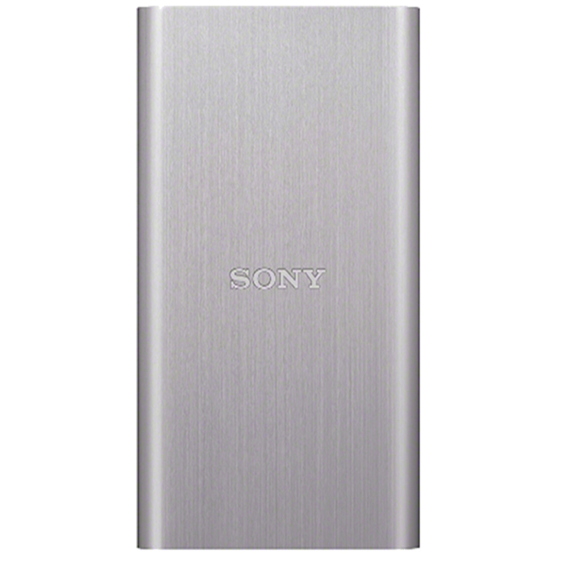 Sony/索尼 移动硬盘HD-E1(银色)金属机身 高速USB3.0 经典系列 sony 移动硬盘 1tb