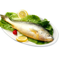 禧美海产 (Seamix) 冷冻马达加斯加虎牙黄鱼 500g 2-4条 袋装 海鲜水产