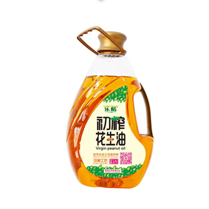 乐稻初榨花生油(刀型瓶)