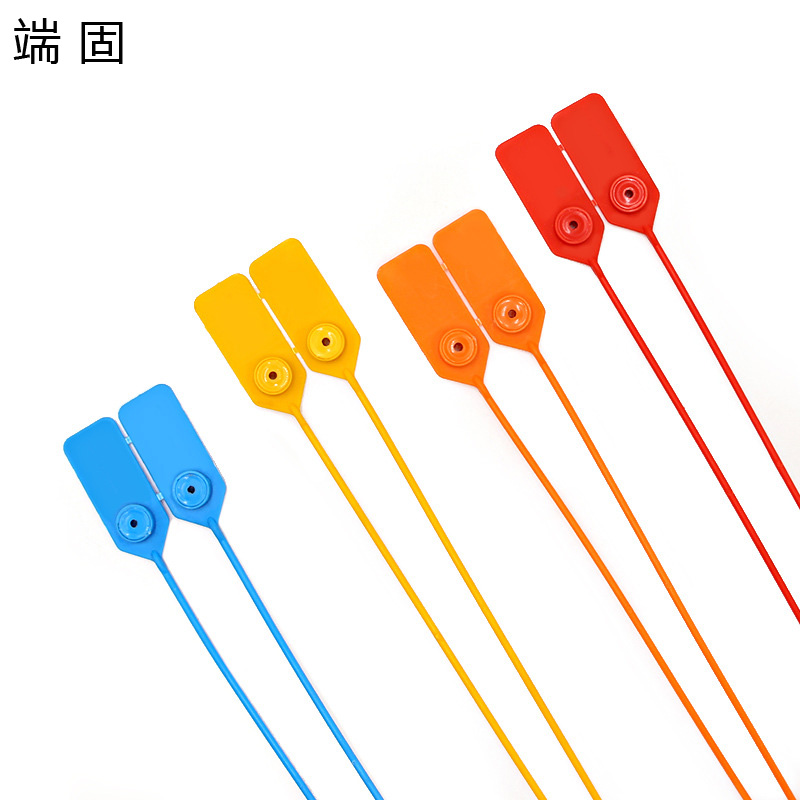 端固 塑料封签标签扎带30cm100个 QF001 包高清大图