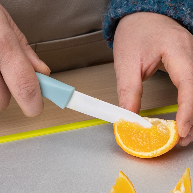 Debo德铂 佐伊陶瓷刀套装水果刀套装刮皮刀宿舍刀具刮皮器DEP-682高清大图