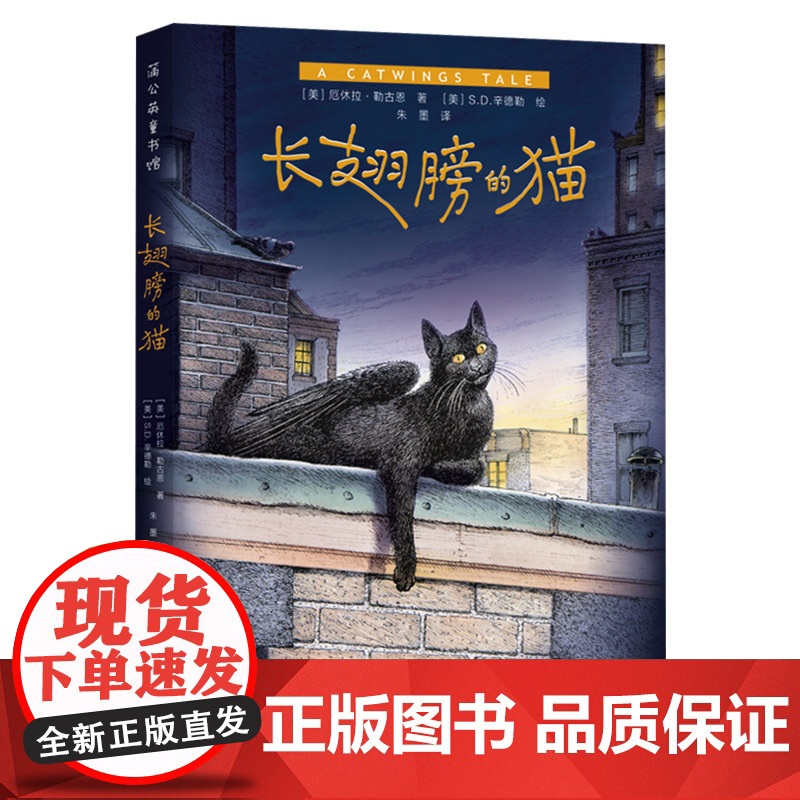 长翅膀的猫厄平装休拉·勒古恩写给孩子的成长冒险故事告诉孩子悦纳自己的与众不同勇敢去探索未知的世界小学生蒲公英出品正版童书高清大图