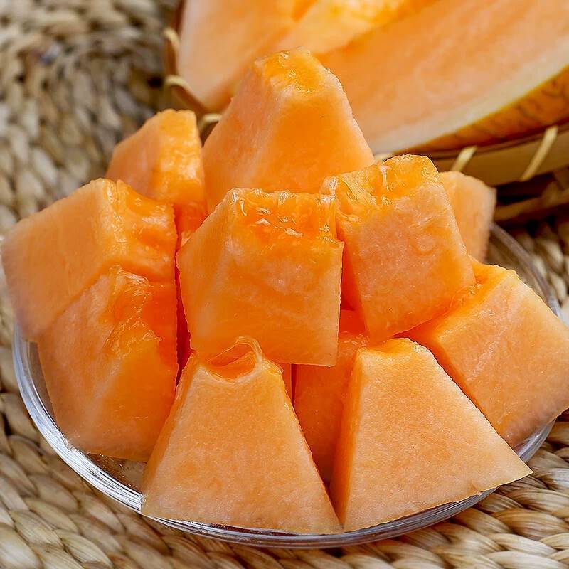 [苏鲜生]黄金蜜瓜 净重4.5斤 2-3个 冰淇淋新鲜水果当季哈蜜瓜高清大图