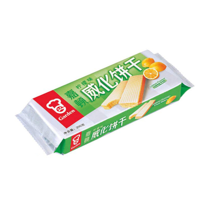嘉顿 威化饼干(柠檬味)200g/袋