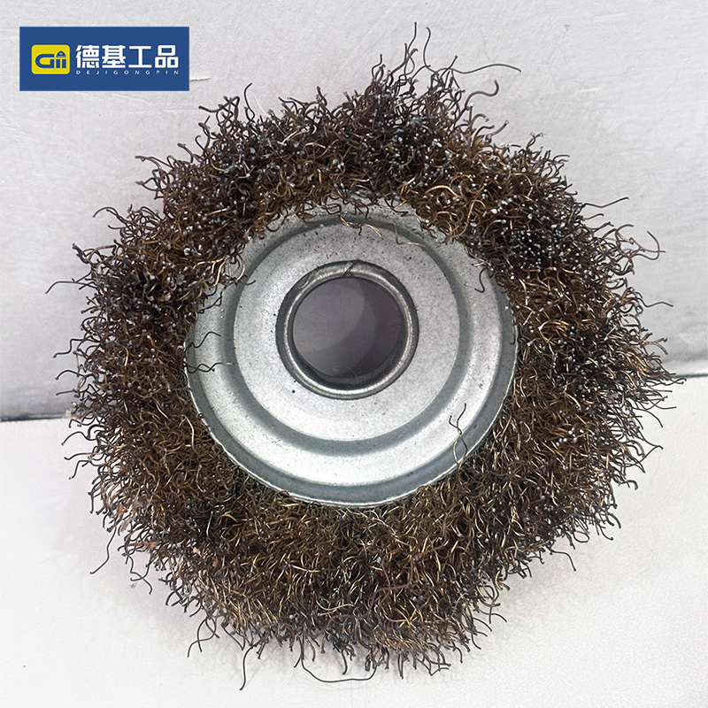 德基工品 碗形钢丝轮 100mm 个高清大图