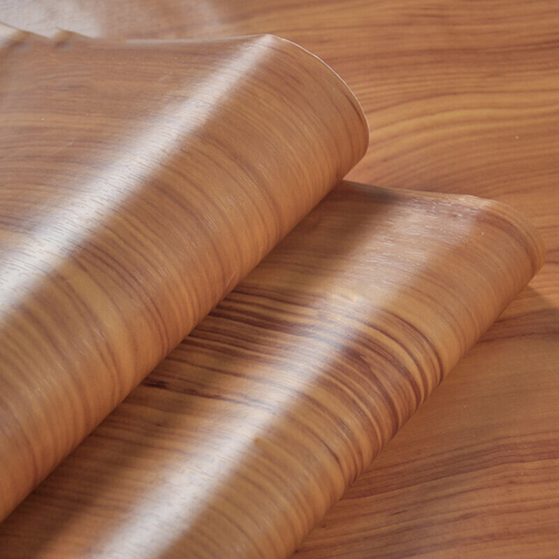 墙贴木纹纸家具贴纸自粘木 仿木纹翻新桌面原木橱柜子家具贴纸防水