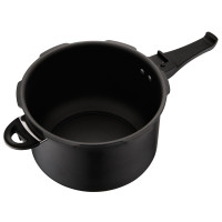 爱仕达(ASD)硬氧六重保险铝合金压力锅22cm 家用大容量硬氧化工艺安全防爆高压快煮锅 明火燃气灶专用YL22B2WG