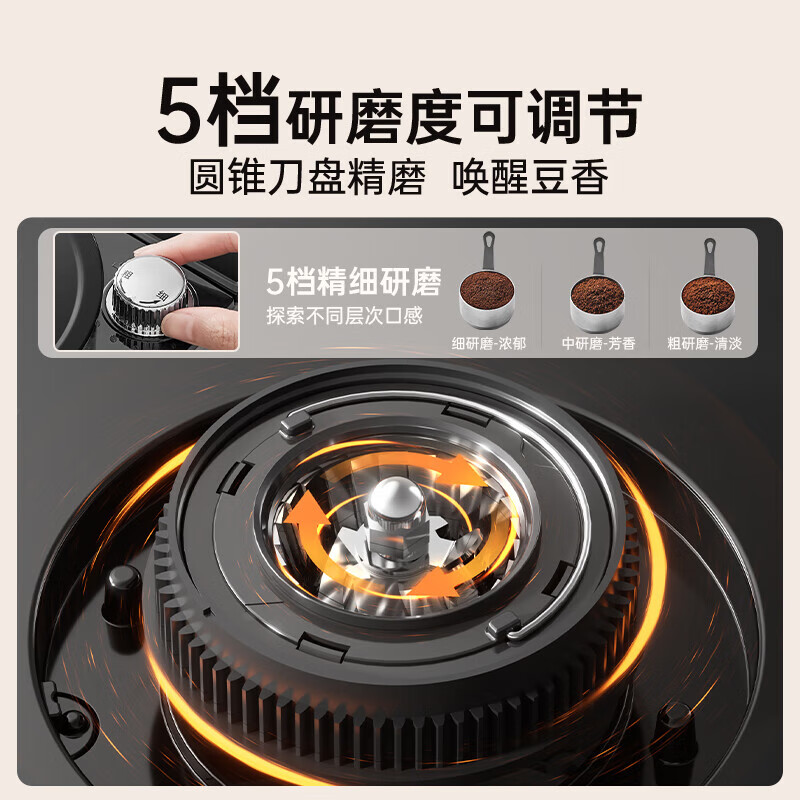 小熊滴漏式家用咖啡机 KFJ-H15Y8 水箱1.35升 精准控制800瓦特 滴滤设计 香浓咖啡5-10杯 家用首选高清大图