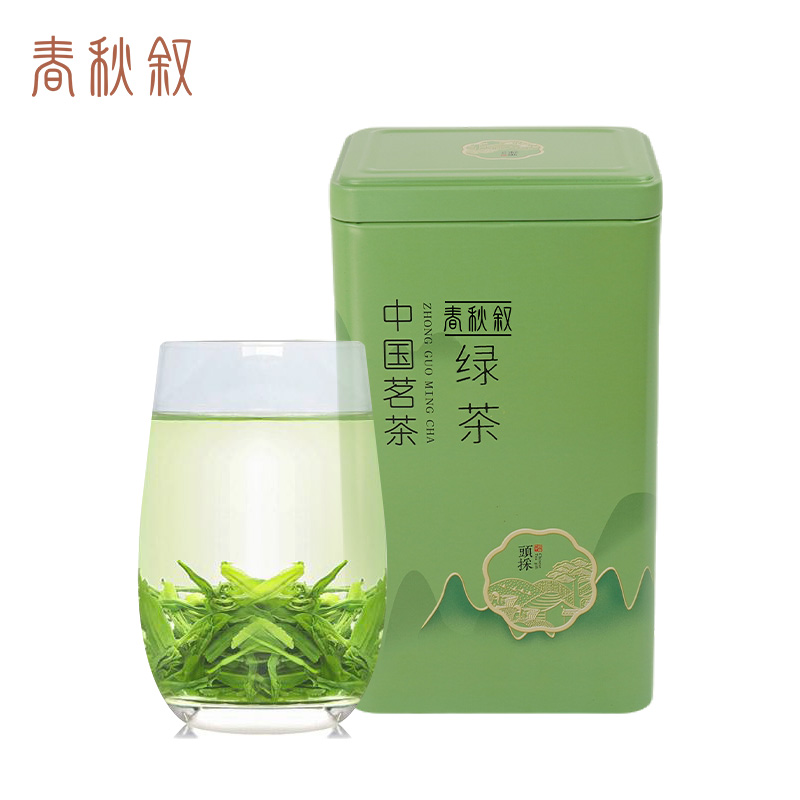 春秋叙 毛峰 绿茶 250克/罐高清大图