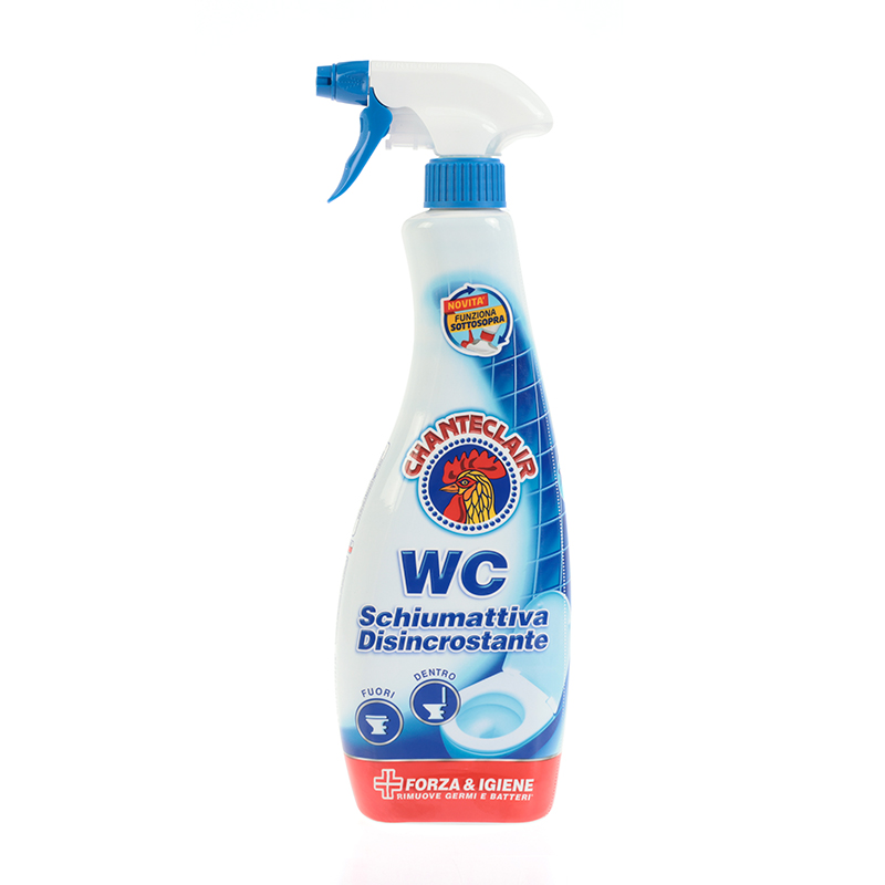 大公鸡头 进口泡沫型马桶洁厕液去除污垢清洁剂除臭625ML*1瓶装除垢款