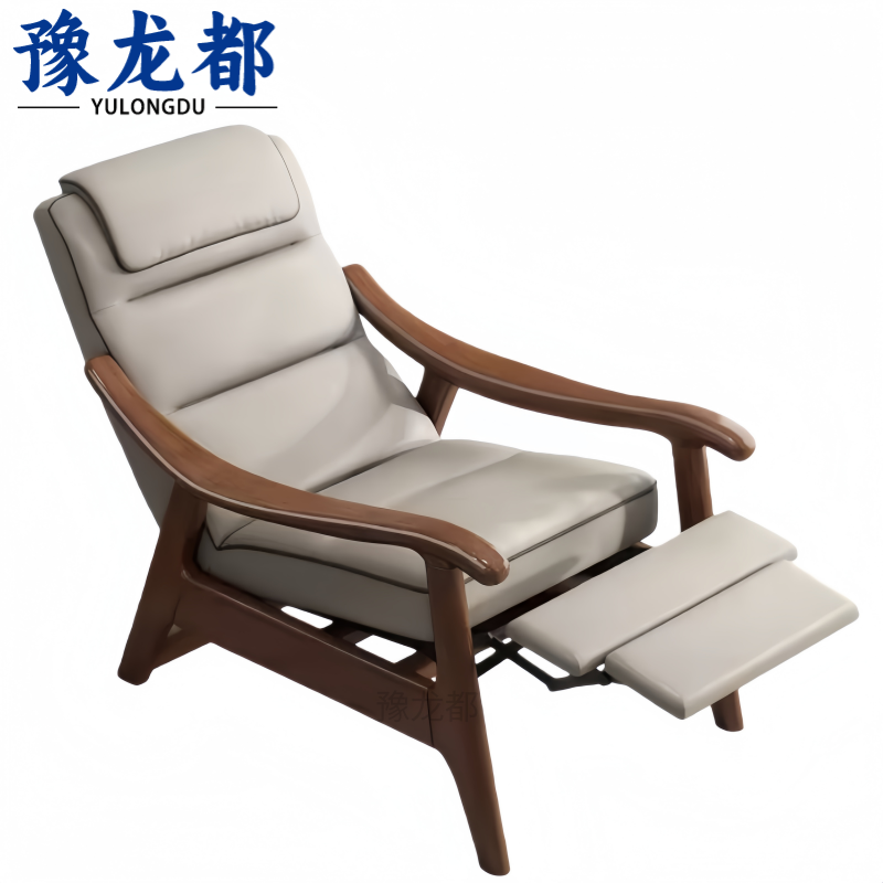 豫龙都 躺椅 皮质 张高清大图