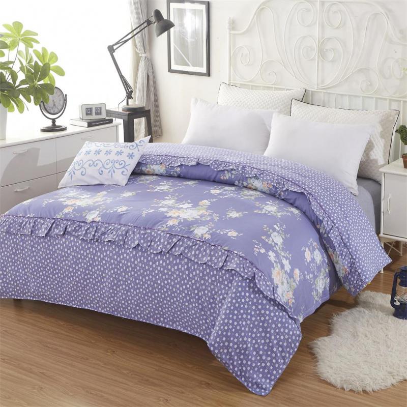 家柏饰(CORATED)全棉被套单件春夏单双人学生宿舍全棉被罩套1.5M1.8米床200*20高清大图