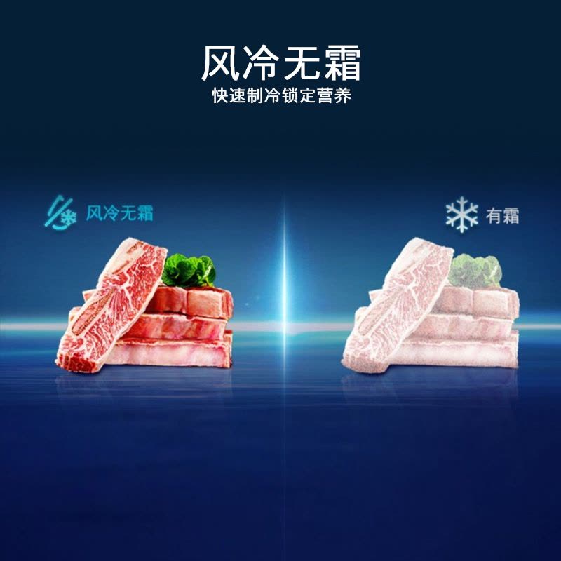 [超薄嵌入]SIEMENS/西门子502L风冷无霜纤薄对开门冰箱BCD-502W KX50NA43TI图片