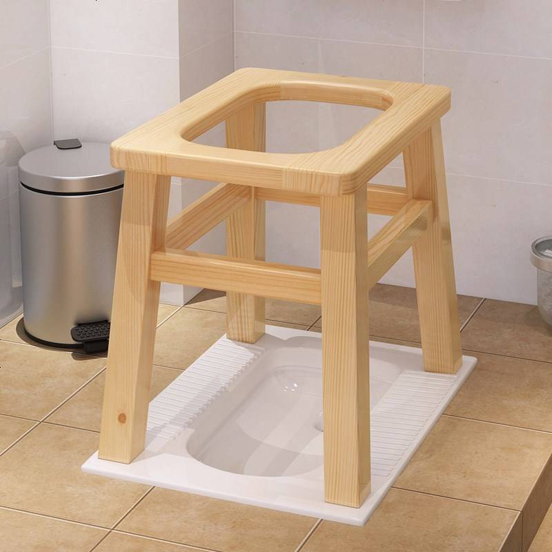 马桶坐便器老人马桶椅子家用实木可移动老年人卫生间便凳厕所成人孕妇