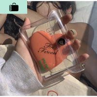 ins自制闪粉透明卡包少女心简约便携零钱包卡套果冻收纳小包NEWLAKE 透明