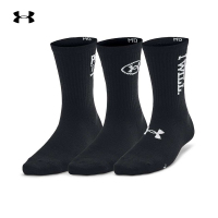 安德玛(under armour)2024女舒适户外休闲百搭运动袜1382942001