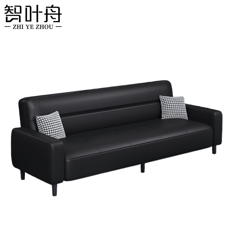 智叶舟折叠沙发多人位220*76*84cm张高清大图