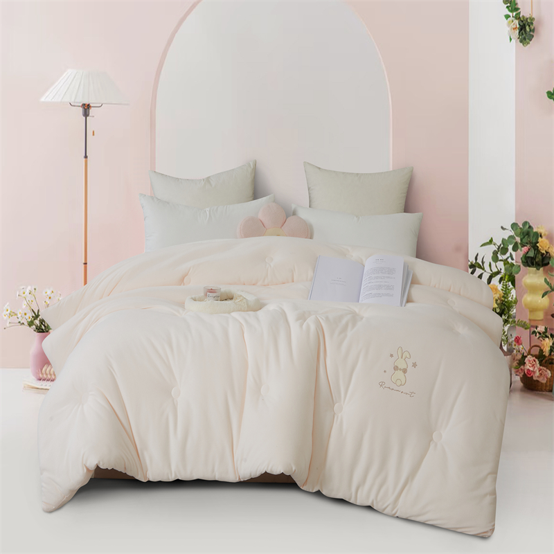 紫罗兰针织绒超暖被200x230cm款号:VDZLPBZ13787高清大图