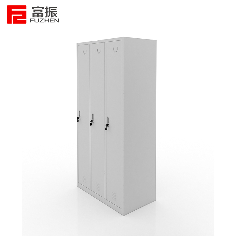 富振 三门更衣柜储物柜员工衣柜存包柜(850*420*1800mm)