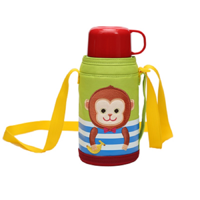 乐扣乐扣 Lock Lock 保温杯儿童带吸管水杯不锈钢杯子宝宝便携水壶550ml 卡通图案lhc1435图片 高清实拍大图 苏宁易购