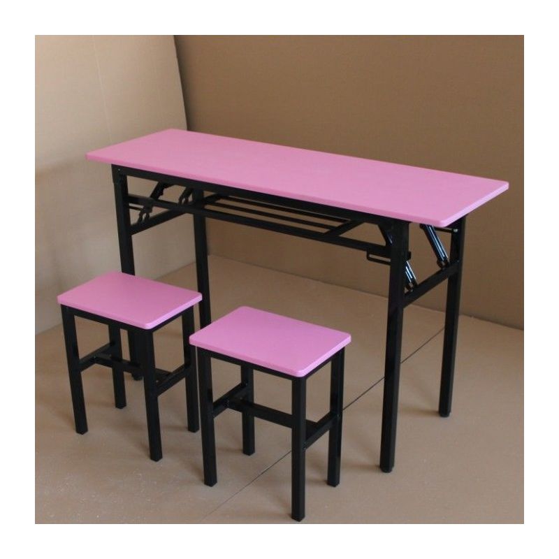 简易课桌折叠桌培训桌 电脑桌补习桌快餐桌折叠简约桌子补习桌